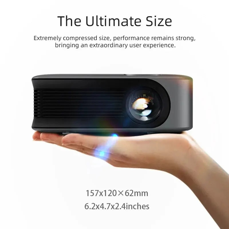 AUN Mini Projector Portable 3D LED Home Theater Projector